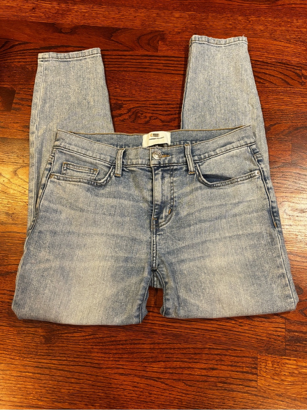 Current/Elliott The Stiletto Light Wash Skinny Jeans Size 28 - Picture 2 of 9